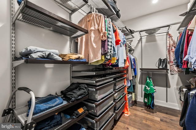 307 Reed St Unit C, Philadelphia, PA 19147 - spacious closet featuring wood finished floors