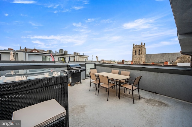 307 Reed St Unit C, Philadelphia, PA 19147 - view of patio featuring outdoor dining area and area for grilling