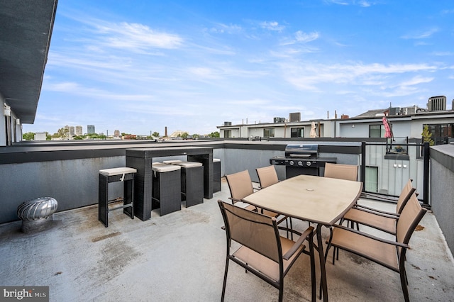 307 Reed St Unit C, Philadelphia, PA 19147 - view of patio featuring grilling area and outdoor dining area