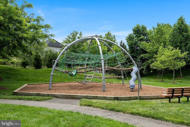 23325 April Mist Pl, Brambleton, VA 20148 - communal playground featuring a lawn