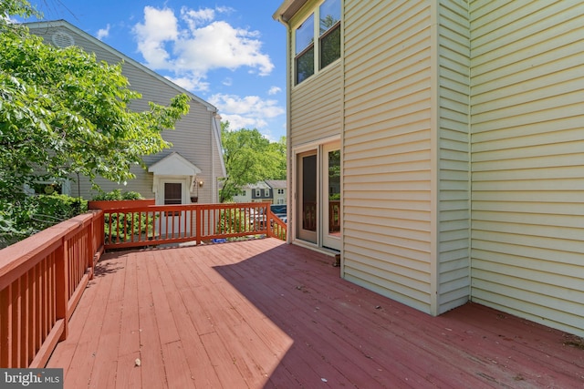 11543 Summer Oak Dr, Germantown, MD 20874 - view of wooden deck