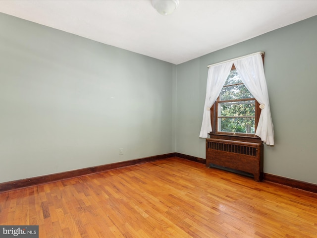 826 W 16th St, Front Royal, VA 22630 - unfurnished room featuring radiator, light wood finished floors, and baseboards