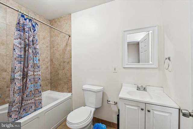 1934 Cecil B Moore Ave, Philadelphia, PA 19121 - full bathroom with shower / tub combo, vanity, toilet, and baseboards