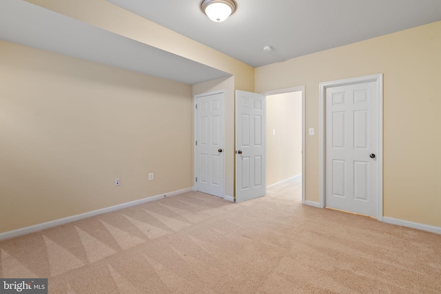 2024 Baythorne Rd, Prince Frederick, MD 20678 - unfurnished bedroom featuring light colored carpet and baseboards
