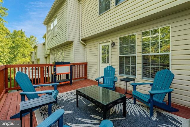 9568 Buttonbush Ct, Manassas, VA 20110 - view of deck