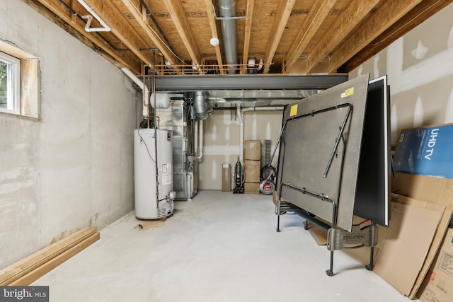 1311 Meadowbrook Ct, Jenkintown, PA 19046 - below grade area featuring gas water heater and heating unit