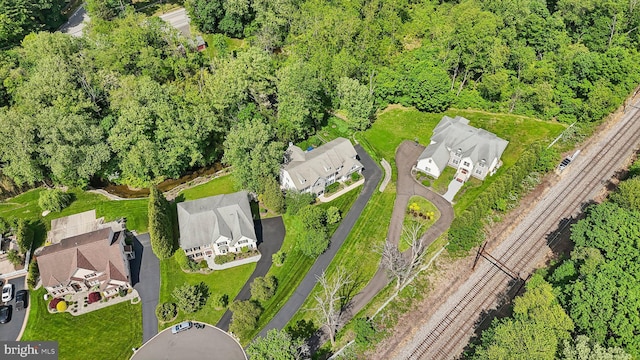 1311 Meadowbrook Ct, Jenkintown, PA 19046 - aerial perspective of suburban area