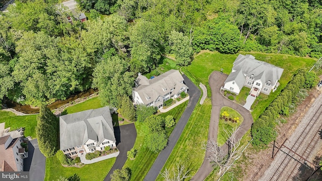 1311 Meadowbrook Ct, Jenkintown, PA 19046 - aerial perspective of suburban area