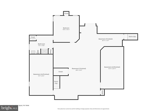 1311 Meadowbrook Ct, Jenkintown, PA 19046 - property floor plan