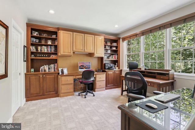 1311 Meadowbrook Ct, Jenkintown, PA 19046 - office space featuring light carpet and recessed lighting