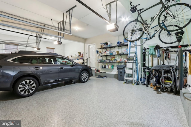 1311 Meadowbrook Ct, Jenkintown, PA 19046 - garage with a garage door opener