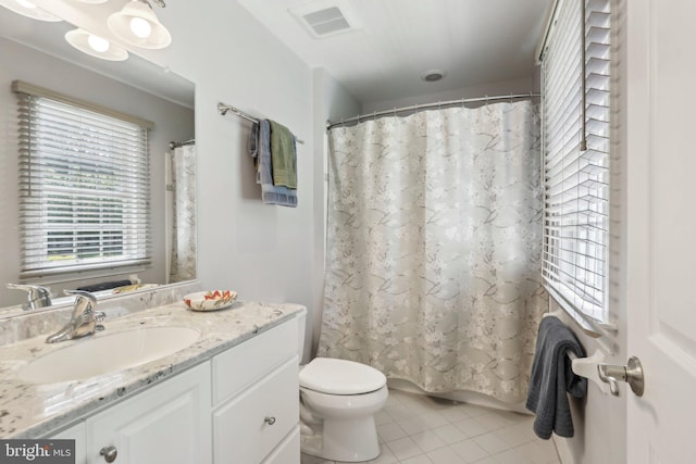 1311 Meadowbrook Ct, Jenkintown, PA 19046 - bathroom with tile patterned floors, vanity, and toilet