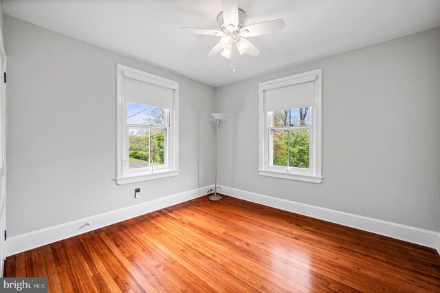 211 Dutton Mill Rd, West Chester, PA 19380 - empty room featuring plenty of natural light, baseboards, and light wood-style floors