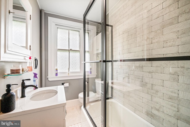 211 Dutton Mill Rd, West Chester, PA 19380 - bathroom featuring toilet, plenty of natural light, and vanity