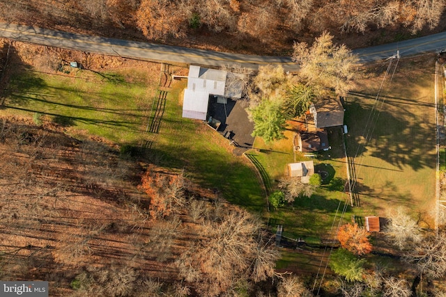 aerial view of property and surrounding area