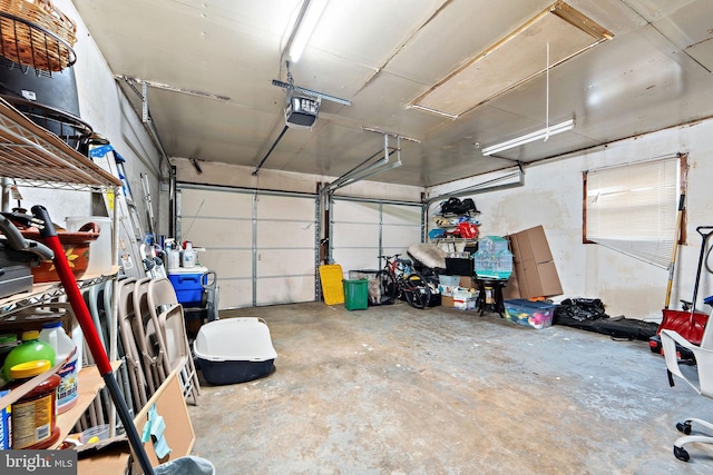 90 Echohill Ln, Willingboro, NJ 08046 - garage featuring a garage door opener