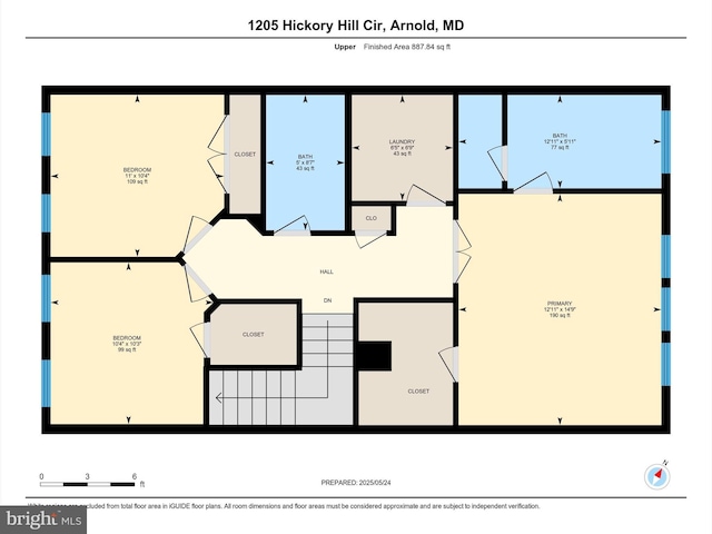 1205 Hickory Hill Cir, Arnold, MD 21012 - property floor plan
