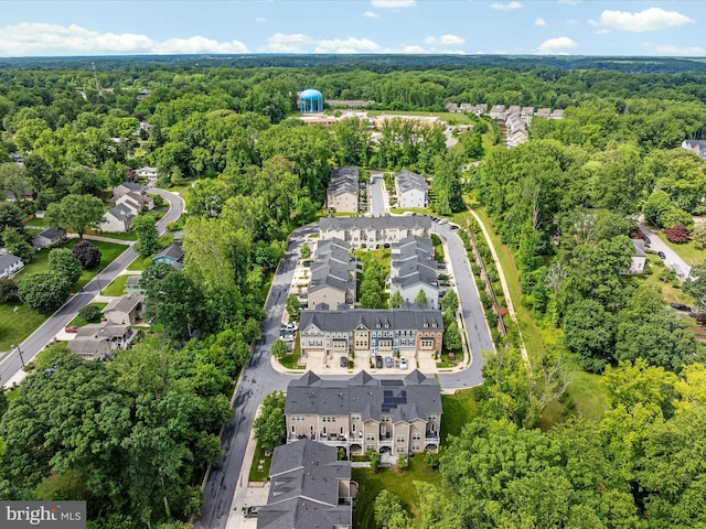 1205 Hickory Hill Cir, Arnold, MD 21012 - drone / aerial view of a heavily wooded area