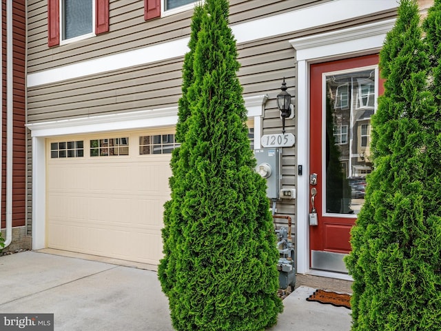 1205 Hickory Hill Cir, Arnold, MD 21012 - entrance to property featuring driveway and a garage
