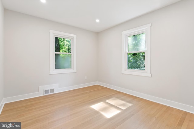 3 Knox Pl, Silver Spring, MD 20901 - spare room with light wood-type flooring and recessed lighting