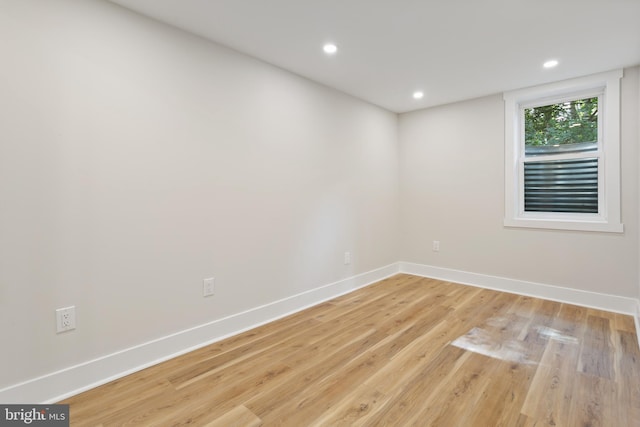 3 Knox Pl, Silver Spring, MD 20901 - unfurnished room with light wood-type flooring and recessed lighting