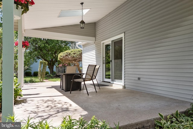 view of patio