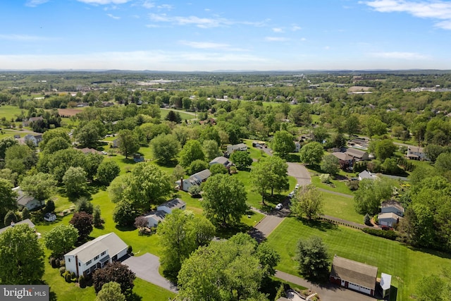 aerial view