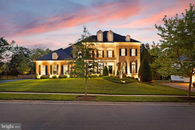 18729 Upper Meadow Dr, Leesburg, VA 20176 - view of colonial home
