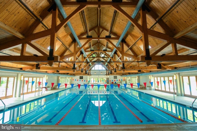 18729 Upper Meadow Dr, Leesburg, VA 20176 - view of indoor community pool