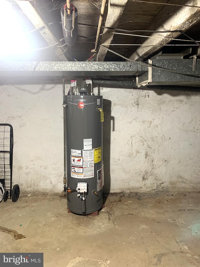 utilities with gas water heater