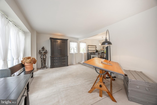 154 Plowshare Rd, Eagleville, PA 19403 - home office featuring light carpet