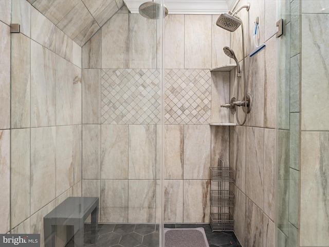 6085 Franklin Gibson Rd, Tracys Landing, MD 20779 - full bath featuring a tile shower