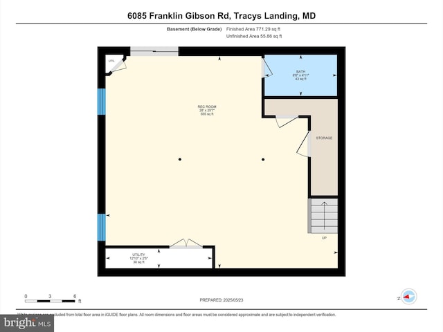 6085 Franklin Gibson Rd, Tracys Landing, MD 20779 - property floor plan
