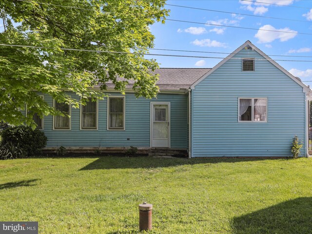 4126 Coseytown Rd, Greencastle, PA 17225 - view of front of property with a front yard and a shingled roof