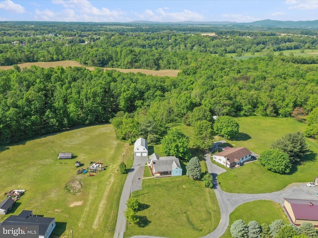 4126 Coseytown Rd, Greencastle, PA 17225 - drone / aerial view of a heavily wooded area
