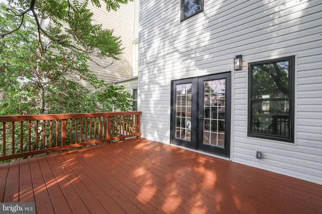 1404 Montello Ave NE, Washington, DC 20002 - deck featuring french doors