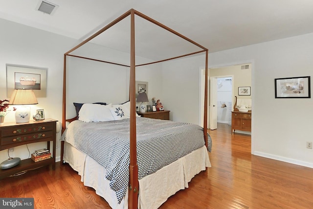 4614 Demby Dr, Fairfax, VA 22032 - bedroom with wood finished floors and baseboards