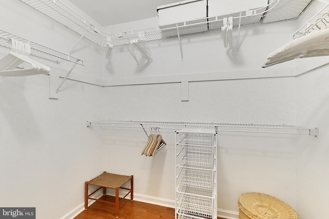4614 Demby Dr, Fairfax, VA 22032 - walk in closet featuring wood finished floors