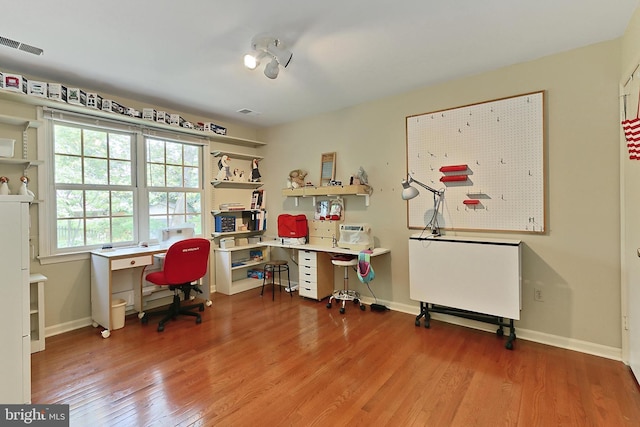 4614 Demby Dr, Fairfax, VA 22032 - office with wood finished floors and baseboards