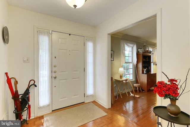 4614 Demby Dr, Fairfax, VA 22032 - entryway featuring baseboards