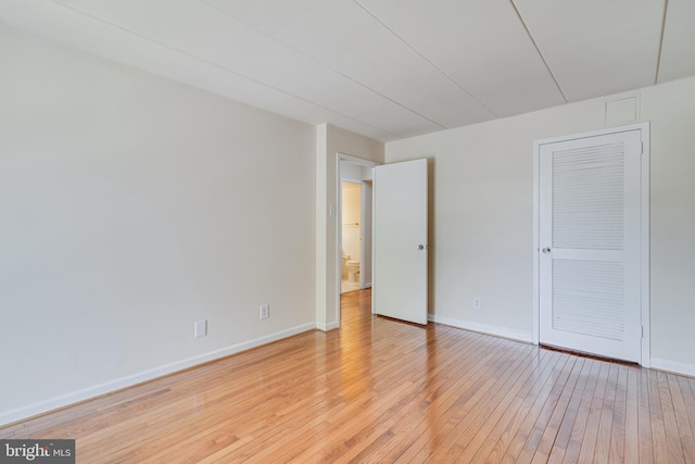 5707 Indian Ct Unit 31, Alexandria, VA 22303 - unfurnished bedroom with light wood-type flooring and baseboards