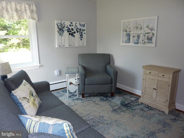 826 S Dupont Blvd, Smyrna, DE 19977 - living room with baseboards and baseboard heating