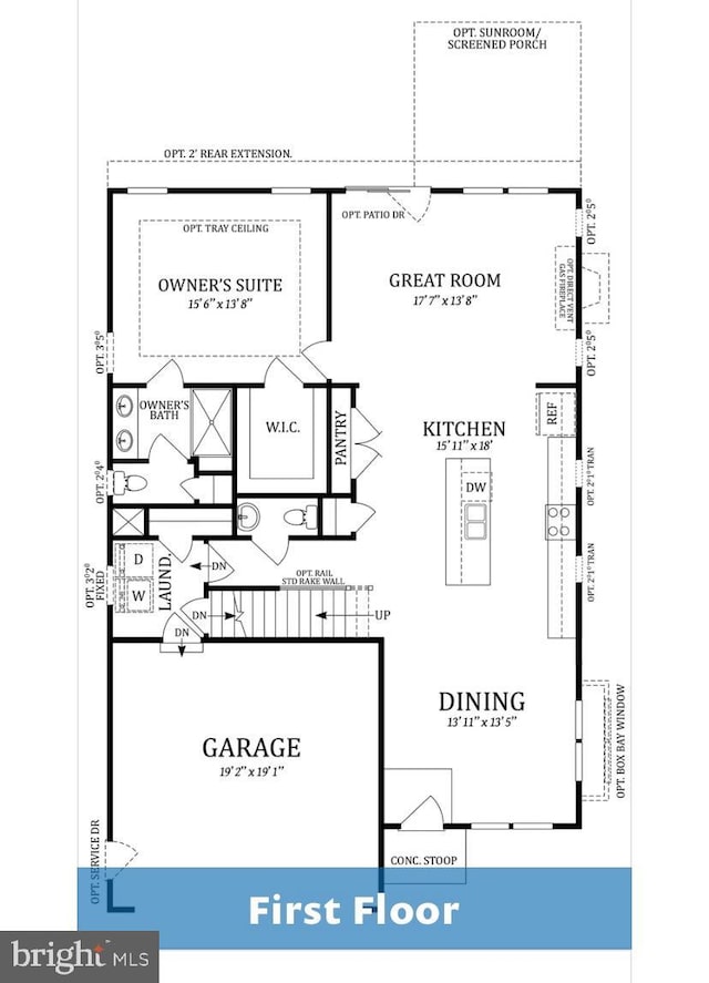 216 N Heron Ln, New Castle, DE 19720 - property floor plan
