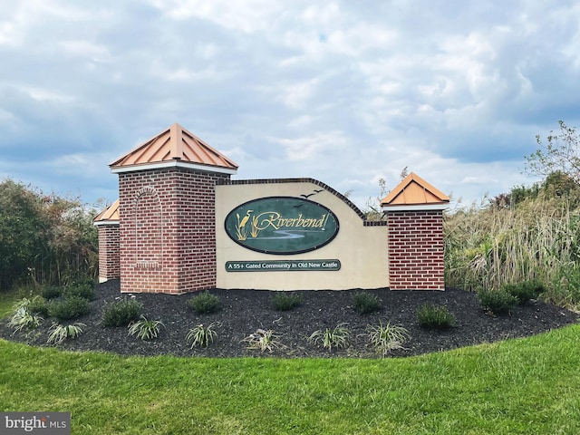 216 N Heron Ln, New Castle, DE 19720 - view of community sign