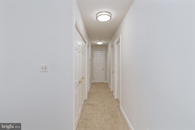 3910 Corbin Hall Ln, Fredericksburg, VA 22408 - corridor featuring light carpet and baseboards