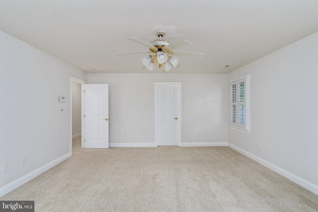 3910 Corbin Hall Ln, Fredericksburg, VA 22408 - unfurnished room featuring carpet flooring, a ceiling fan, and baseboards