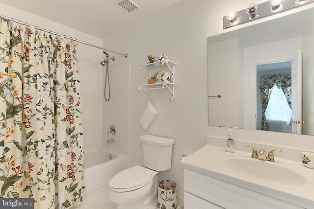 8265 Private Ln, Annandale, VA 22003 - full bath with toilet, vanity, and shower / tub combo