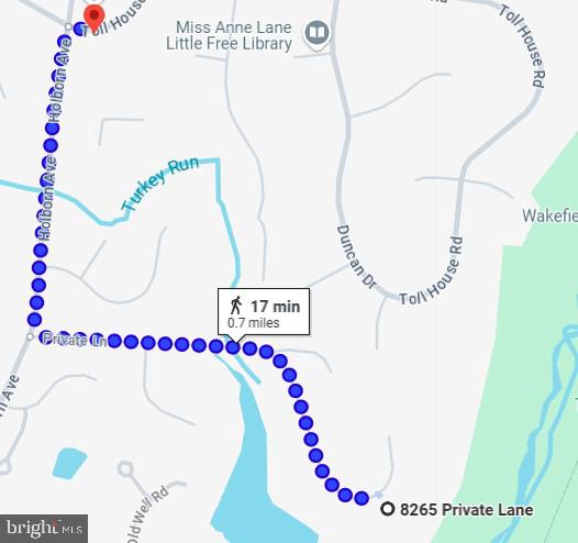 8265 Private Ln, Annandale, VA 22003 - map / location