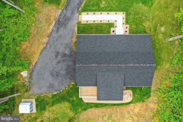 drone / aerial view