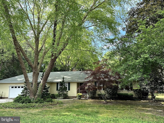 414 Elberta Ave, Salisbury, MD 21801 - view of front of home with an attached garage and a front yard